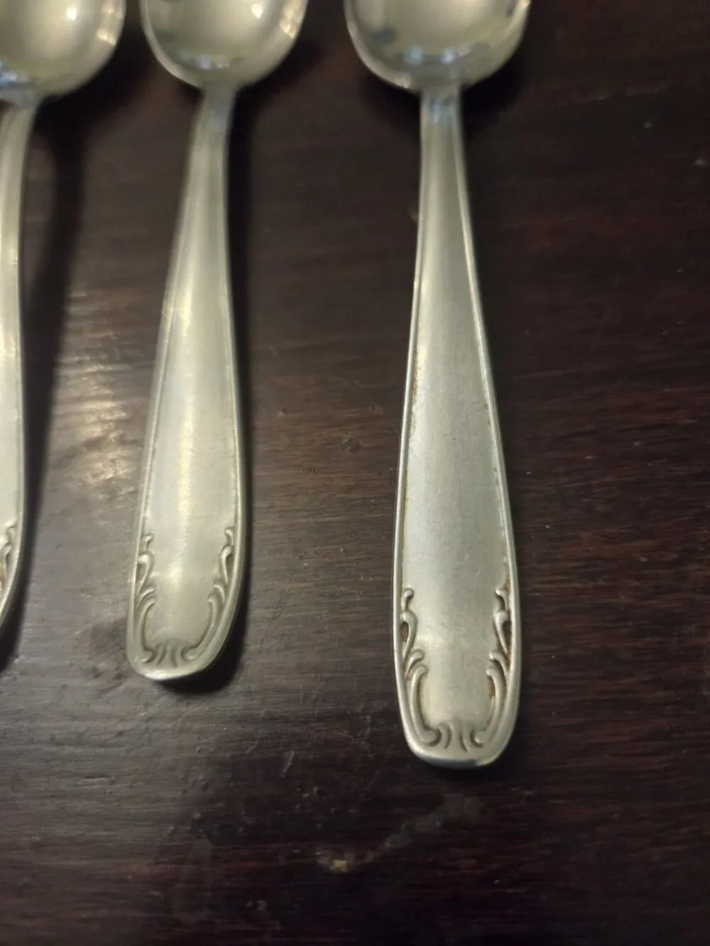 Set 4 Demitasse Spoons Wusthof Hallmark Stainless Flatware Germany